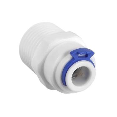 Imagem de Conector Conexão Reta Rosca 1/2 paraMangueira 5/16 8mm Bbi