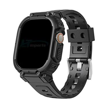 Imagem de Pulseira Armadura Personalize Watch PW, compativel com Apple Watch Ultra 49mm e Apple Watch Ultra 2 49mm (Preto)
