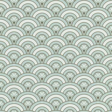 Imagem de Papel De Parede Melody Art Deco Et Or 51197104 - Rolo 10m X 0,53m
