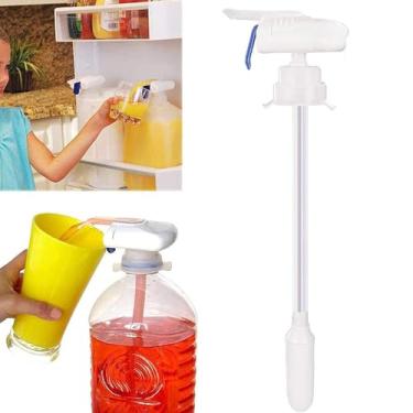 Imagem de 1 Pacote de Dispenser Automático Bebidas Leite sem Contato para Galão Geladeira Anti-Transbordamento Ajusta-se a Maioria das Garrafas e Jugs Fácil Usar Idosos Adequado Cozinhas Residenciais Uso Ferram