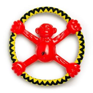 Imagem de Brinquedo Chewpanze Macaco com Corda para Cães Limpeza Dental, Cabo de Guerra e Flutuação