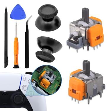 Imagem de VGBUS Hall Effect Joysticks for Sony PlayStation 5, 3D Analog Joysticks Replacement for PS5 Controller with Thumbsticks Repair Kit