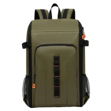 Imagem de MotiveTech Mochila para câmera, bolsa de armazenamento portátil, profissional, protetora, em EVA, com zíper à prova de choque, para transporte de