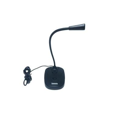 Imagem de MT1051 Microfone de Mesa para PC, Preto, Haste Flexível