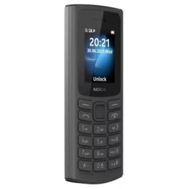 Imagem de celular 105 4G Dual SIM 128 MB preto 48 MB RAM desbloqueado otimo - no