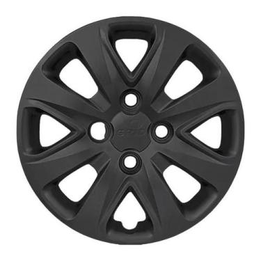 Imagem de Calota Aro 14 Ford Ka Hatch Sedan 2015 A 2018 Preta - GFM