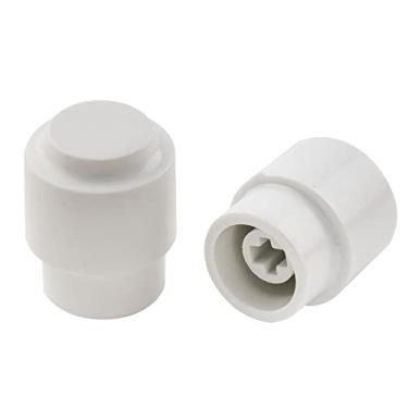 Imagem de Musiclily Pro Métrico Knob Ponteira Chave Seletora Telecaster para Guitarra Importação Squier Tele Style, Branco (2 Peças)