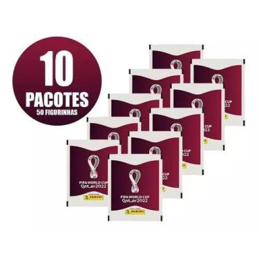 Imagem de Kit 10 Envelopes Figurinha Copa Do Mundo 2022 - Panini