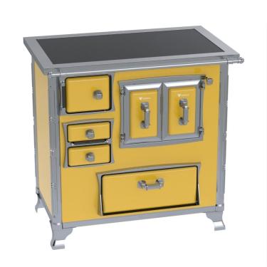 Imagem de Fogao a Lenha Venax GII n 1 Sec XVIII Premium Amarelo Gab