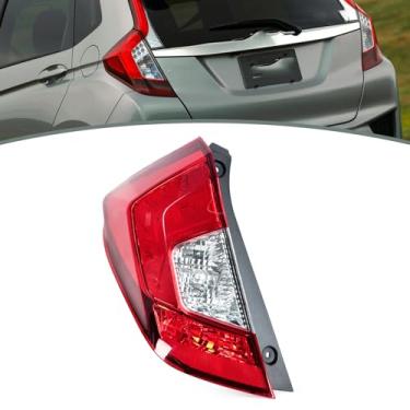 Imagem de JESYMBX Para Honda Fit Jazz Hatchback GK5 GP5 2014-2020 Luz Traseira Luz Traseira Luz Traseira Luz Traseira Sem Lâmpada Esquerda