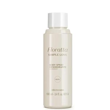 Imagem de Refil Body Spray Desodorante Floratta Simple Love 100ml