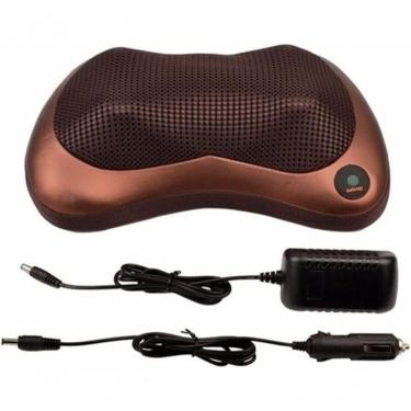 Imagem de Massageador Shiatsu Almofada Relaxamento Cadeira Sofá Quarto Com Infravermelho