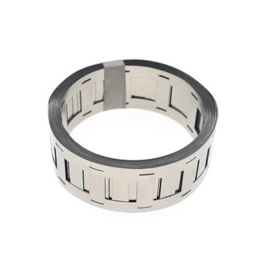 Imagem de VIPAKE Tira niquelada 2p tiras de níquel para soldagem de bateria 18650 kit de revestimento de níquel diy 18650 pacotes de bateria por soldador por ponto (espaçamento 20,2 mm) 5 m