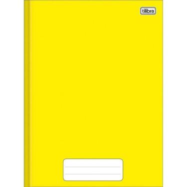Imagem de Caderno Brochura 1/4 Capa Dura Pepper 80 Folhas Amarelo - PCT com 05 -