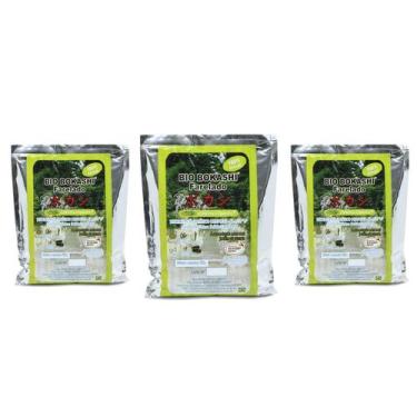 Imagem de Kit Com 3 Fertilizantes Orgânico Bio Bokashi Farelado 500g - Ophicina 