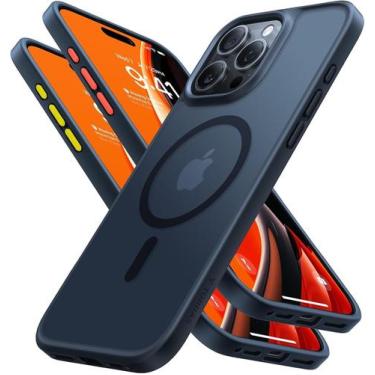 Imagem de Capa de Telefone TORRAS Anti-Choque para iPhone 15 Pro Max - Preta Fos