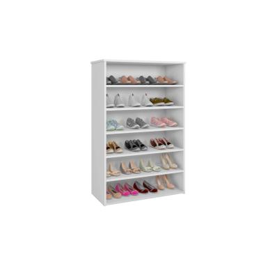 Imagem de Armário Multiuso Sapateira Laís Branco - Montanaris Decor