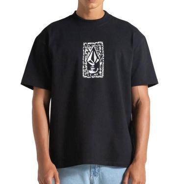 Imagem de Camiseta Volcom Comfort Stone Face WT25 Masculina Preto