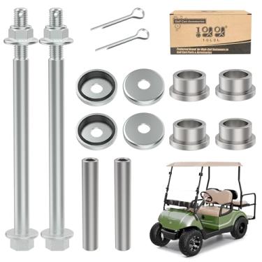 Imagem de 10L0L Kit de reparo de bucha de junta de eixo King Pin para carrinho de golfe Yamaha G22 G29 Drive 2, substitui peça OEM # 2NL-23448-00-00, 90381-17067-00, 2NL-23517-00, 3JN-23517-00