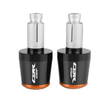 Imagem de Extremidades das manoplas de guidão de motocicleta, tampas de extremidade, acessórios deslizantes de peso para CBR650F CBR 650 CBR650 F 650F 2014-2016 2015