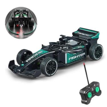 Imagem de Carrinho De Controle Remoto Formula 1 Efeito Fumaça E Led - Drift Go F
