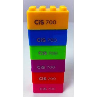 Imagem de Apontador Encaixe Com Depósito 3 Unidades Cis