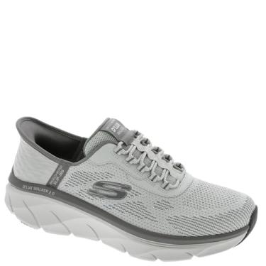 Imagem de Skechers Tênis masculino Slip-Ins RF D'Lux Walker 2.0 Rezinate, Cinza-carvão, 11.5 Wide
