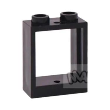 Imagem de Blocos De Construção De Moldura De Porta De Vidro Transparente, Compat