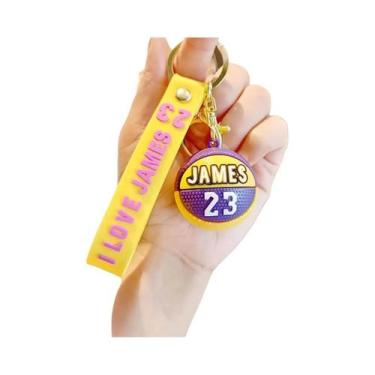 Imagem de Chaveiro 3D De Basquete Kobe Curry James Irving Acessórios Para Mochil