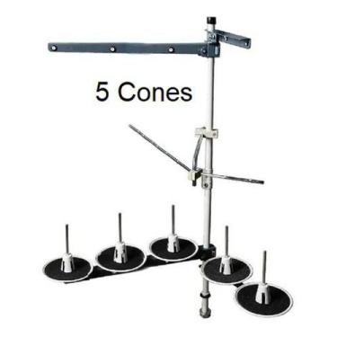 Imagem de Porta fio de 5 Cones Máquina de Costura Interloque Galoneira - MILU MA