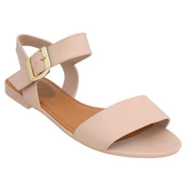 Imagem de Sandalia Feminina Fivel Rasteirinha Antiderrapante Chinelo com Fivela 