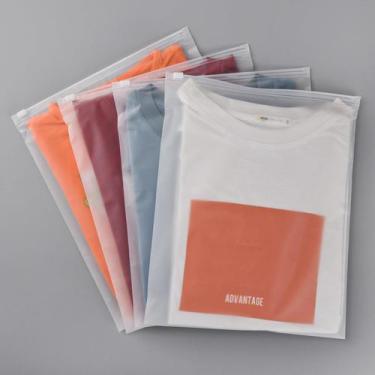 Imagem de Sacos de embalagem FCSELFLESS para roupas Clear Apparel Bag 10x13