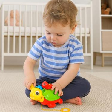 Imagem de Brinquedo Educativo Monta E Desmonta Tartaruga Com Chave - Pica Pau