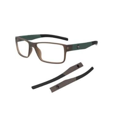 Imagem de Armação De Óculos Hb Polytech 0552 10105520909010 Marrom Fosco-Masculino