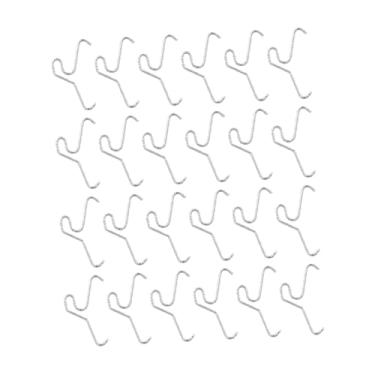 Imagem de YWJLQH 24 Ganchos de Parede para Tijolos, Organizador Doméstico sem Furos, Grampos para Pendurar Guirlandas, Decorações de Natal e Jardim.