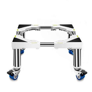 Imagem de Rodas para Máquina de Lavar Roupas, Rolos para Aparelhos, Base de Máquina de Lavar com Rodas, Multifuncional, Geladeira, Congeladores, Suporte de Carrinho, Suporte Universal para Secador 45-6