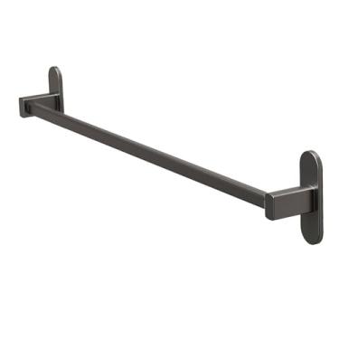 Imagem de LiebeWH Rack de Sapatos Montado na Parede, Suporte de Alumínio Espacial Com Adesivo, Organizador de Armazenamento Cinza Elegante para Entrada ou Banheiro (Tamanho pequeno)