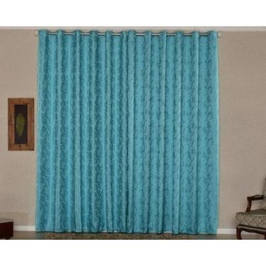 Imagem de Cortina Jacquard  3,00x2,70 Para Varão Simples - Ludatex, Tiffany