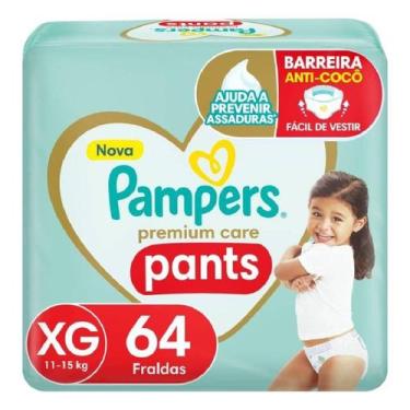 Imagem de Fralda Pampers Pants Premium Care Xg Com 64 Unidades