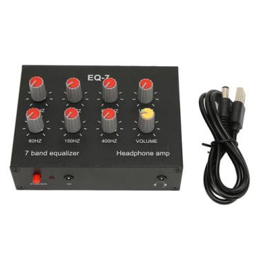 Imagem de Equalizador de som de 7 bandas Zopsc High Bass Adjustment 12dB