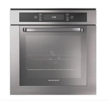 Imagem de Forno Elétrico de Embutir com Ar Forçado Brastemp BO260AR 67L 2500W Touch Inox 220V