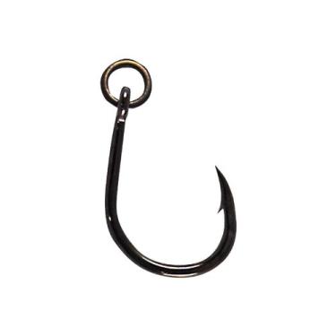 Imagem de Gamakatsu 00411R Live Isca com anel (5 unidades), Tamanho 1/0, Preto