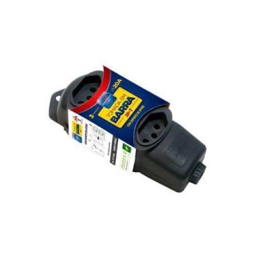 Imagem de TOMADA EM BARRA DESMONTAVEL 3X20A 2P+T GRAFITE - DN1727