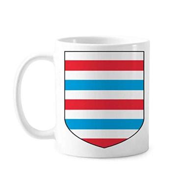 Imagem de Luxemburgo Europa National Emblem Caneca Cerâmica Café Porcelana Utensílios de Mesa