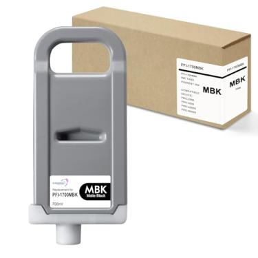 Imagem de Cartucho de tinta pigmentado compatível com PFI-1700 preto fosco para Canon PFI-1700 para imagem Canon PROGRAF Pro 2000, 2100 Pro 4000s, 4100, 6000s, 6100, 6100S, 4100S (1 tinta de pigmento preto