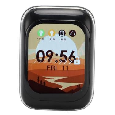 Imagem de Fones de Ouvido Sem Fio, Redução de Ruído de 100 Horas de Reprodução Em Fones de Ouvido Com Tela de Toque Colorida Interativa Integrada Ao Reprodutor de MP3 Com Design Deslizante