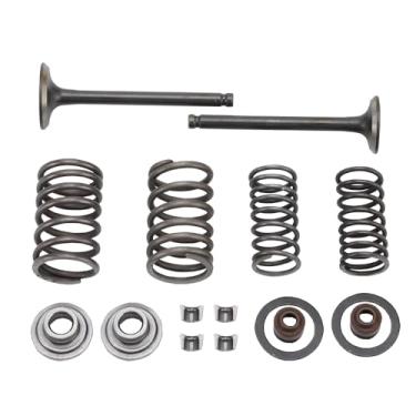 Imagem de WOOSTAR Substituição do conjunto de válvula de cabeça de cilindro de 66 mm para 70cc 90cc 110cc Taotao Roketa Sunl Chinês Mini ATV Quad Horizontal Motor Pocket Dirt Bike Dirt Bike