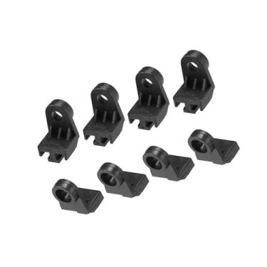 Imagem de Partuto 8 peças de montagem do ventilador do radiador elétrico em forma de L Suporte universal para substituição de radiador de carro, caminhão, SUV,