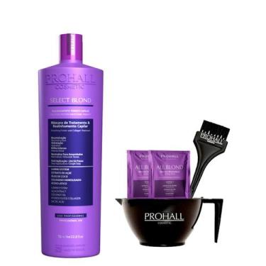 Imagem de Progressiva Select Blond Cabelos Loiros Prohall