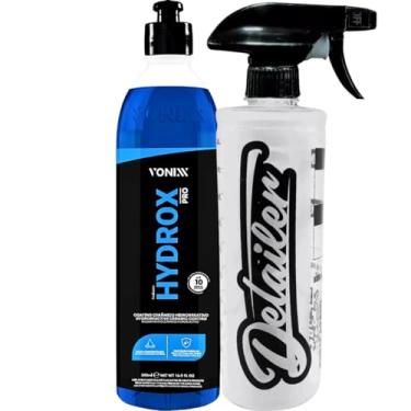 Imagem de Produto Para Manutenção Pós Lavagem Ativação Com Agua Hydrox Pro 500ml Diluivel Vonixx + Borrifador Detailer